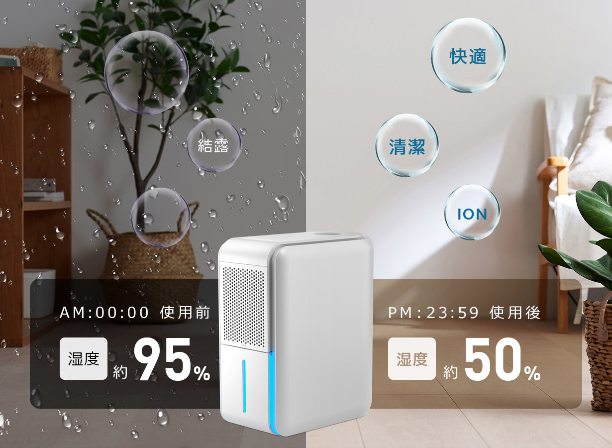 この1台だけで、年中お家を快適な空間に!【除湿機】【加湿器】【空気清浄機】