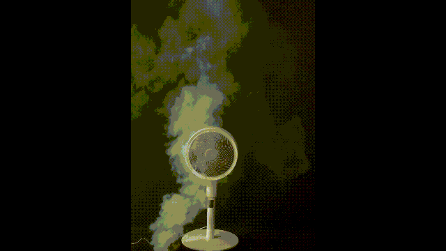 【音声操作可能でさらに便利に!】扇風機+空気清浄 機能搭載 3Dサーキュレーター