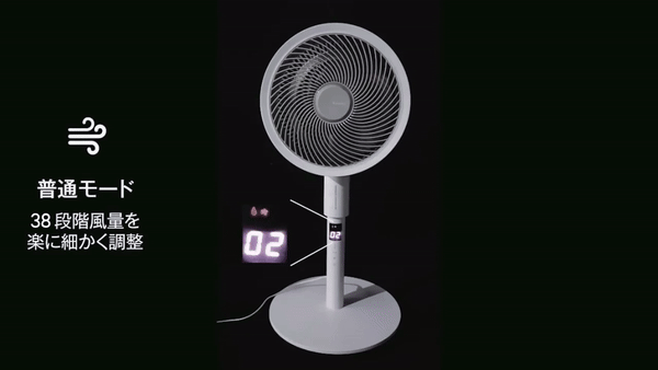 第三弾|応援購入9500万円超え!扇風機+空気清浄機能搭載 3Dサーキュレーター
