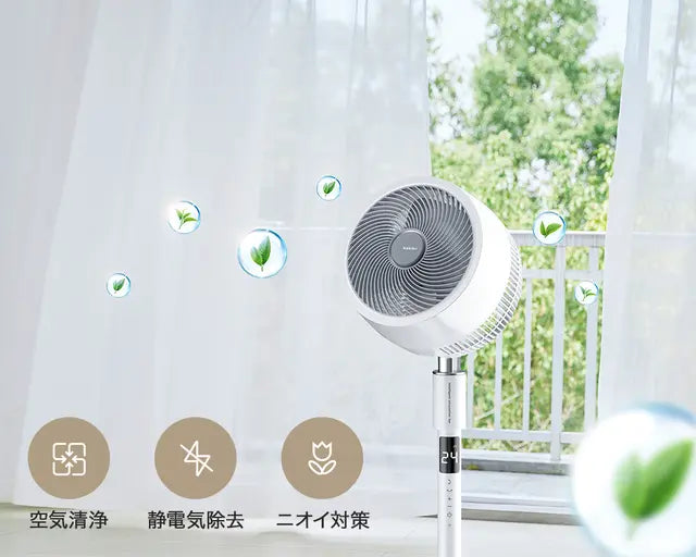 第三弾|応援購入9500万円超え!扇風機+空気清浄機能搭載 3Dサーキュレーター