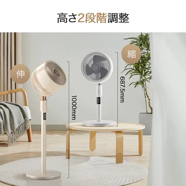 第三弾|応援購入9500万円超え!扇風機+空気清浄機能搭載 3Dサーキュレーター