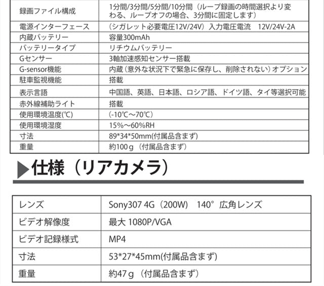カメラを超えた4K高画質&Sony415搭載!進化したHX小型ドライブレコーダー