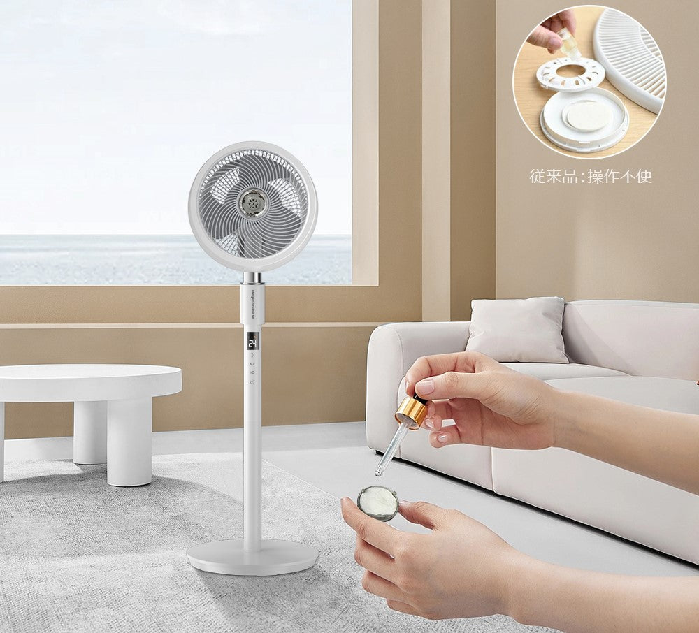 次世代家電?!年中快適な空間に。扇風機+空気清浄機能搭載 3Dサーキュレーター