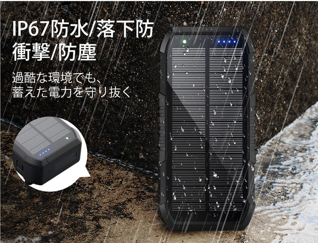 日常からアウトドア、防災まで大活躍!手頃な価格でコンパクトな超大容量バッテリー!