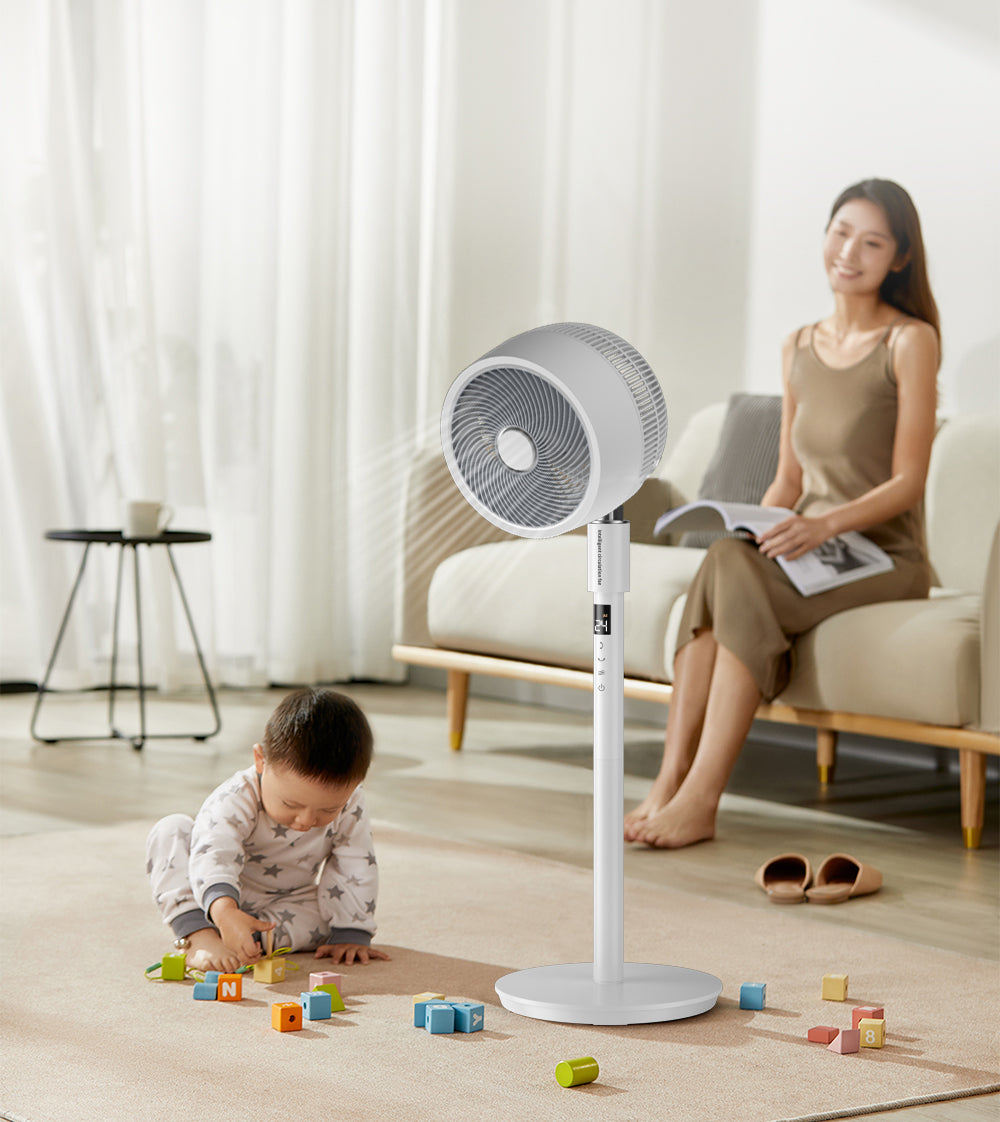 次世代家電?!年中快適な空間に。扇風機+空気清浄機能搭載 3Dサーキュレーター