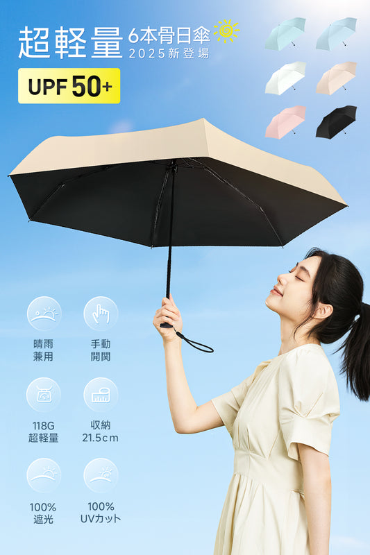 【2025新登場 & 118g軽量 & JIS認証】 日傘