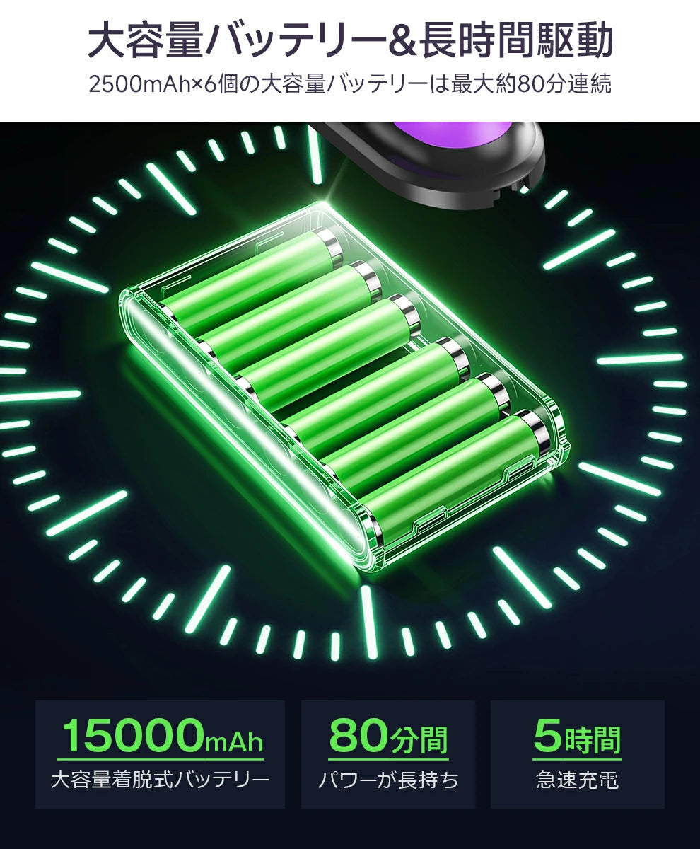 曲がるパイプで楽々掃除！ コードレス掃除機 軽くて使いやすい掃除機！75000Pa ハイパワー吸引 ハンディ掃除機 掃除機 新生活 引っ越し祝い 新築祝い