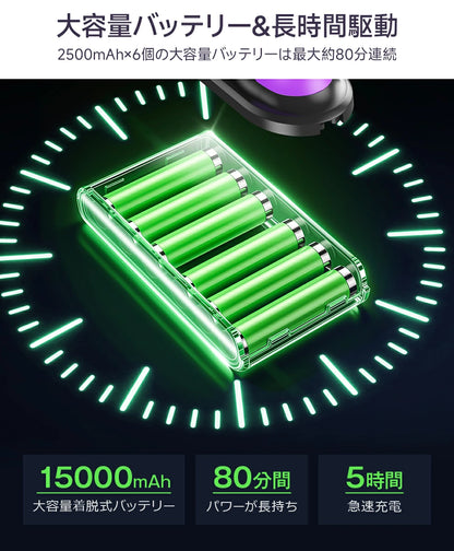 曲がるパイプで楽々掃除！ コードレス掃除機 軽くて使いやすい掃除機！75000Pa ハイパワー吸引 ハンディ掃除機 掃除機 新生活 引っ越し祝い 新築祝い